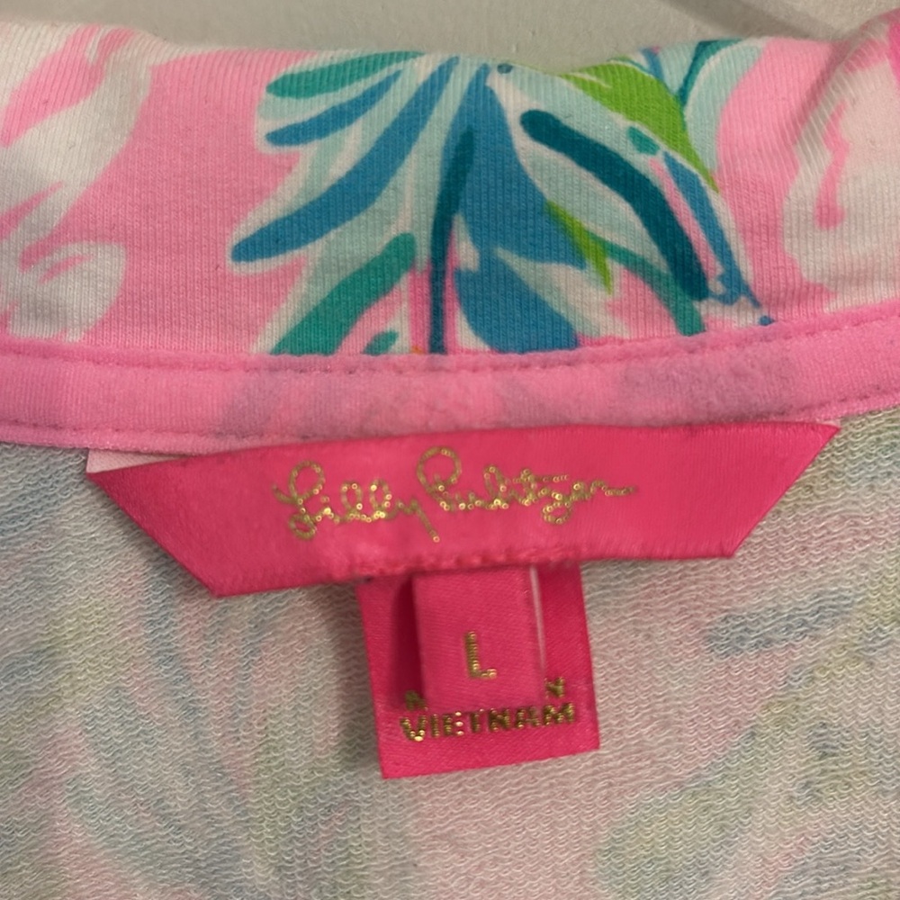 Lilly Pulitzer Popover in Unicorn of the Seas Size Large - Picture 2 of 3
